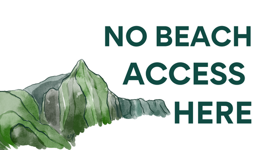 No Beach Access Here
