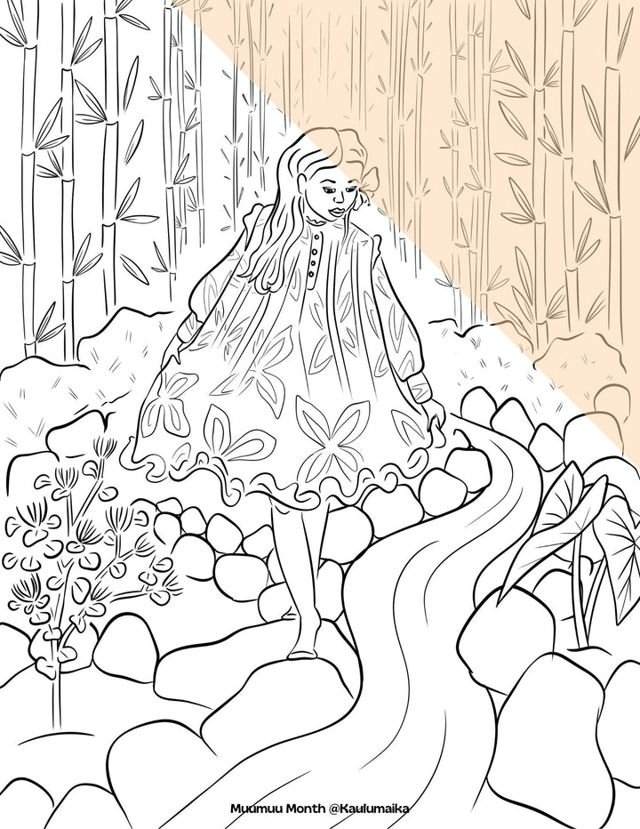 Muumuu Coloring Pages