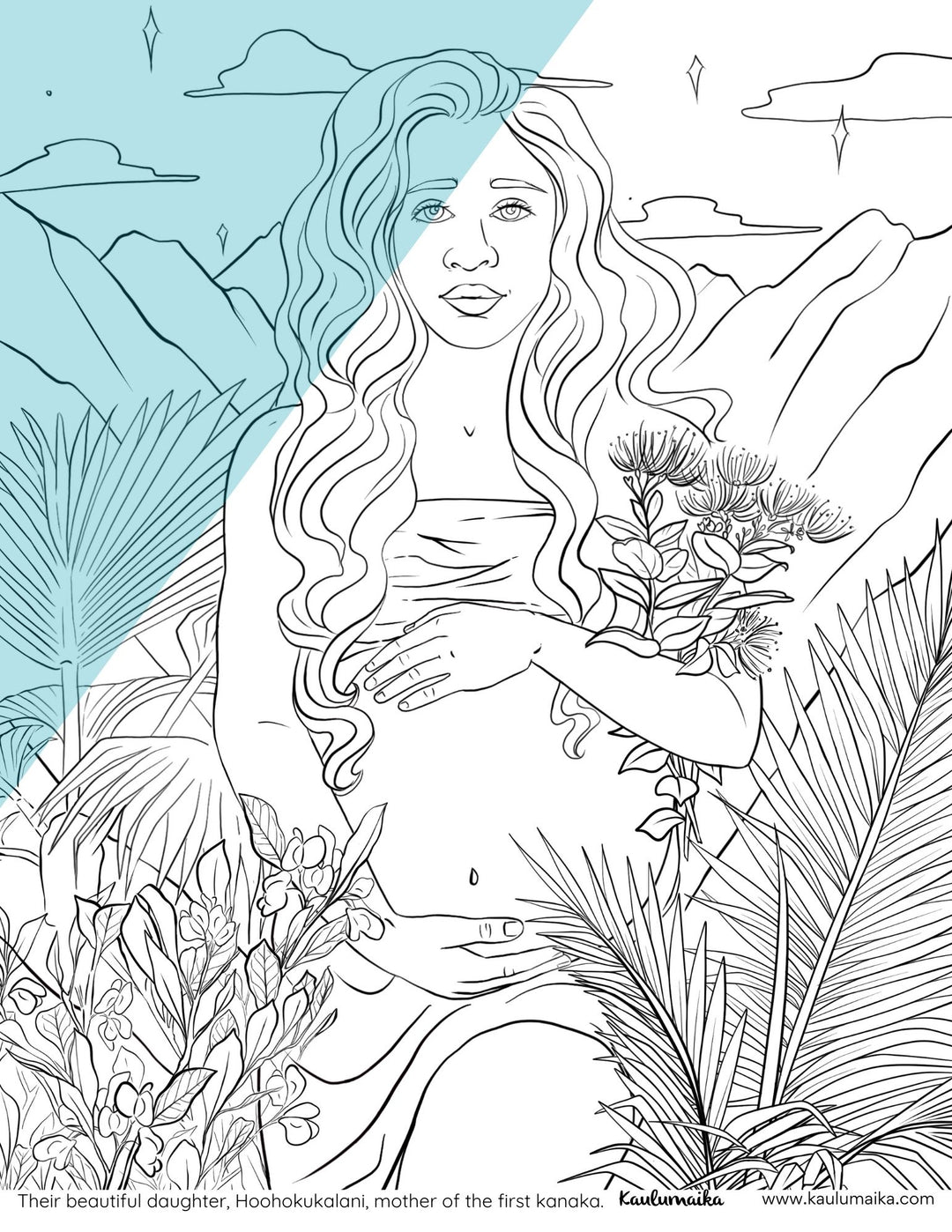 Kalo Coloring Pages
