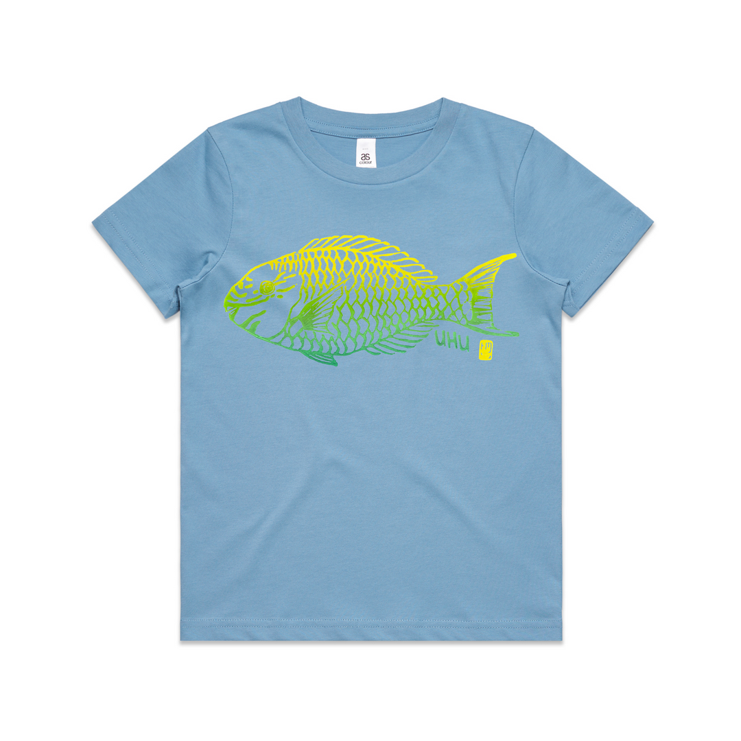 Hand Stamped Uhu Tees (Keiki)