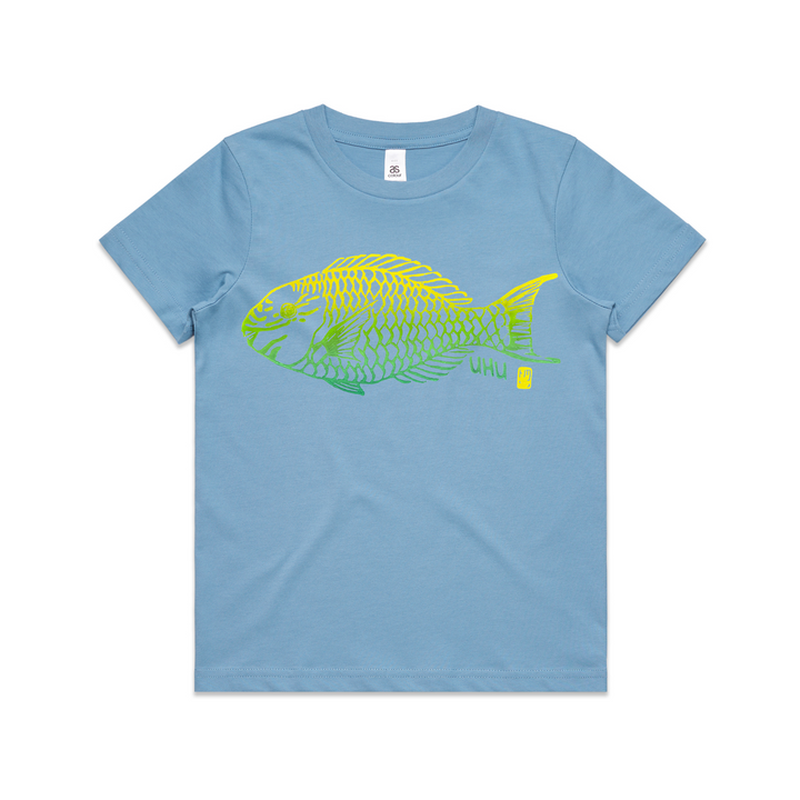 Hand Stamped Uhu Tees (Keiki)