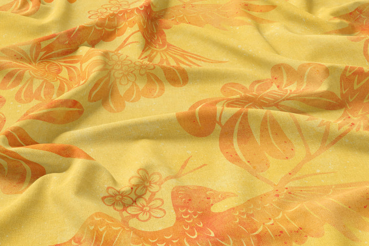 Alala & Hoawa Lenalena Fabric (Yellow)