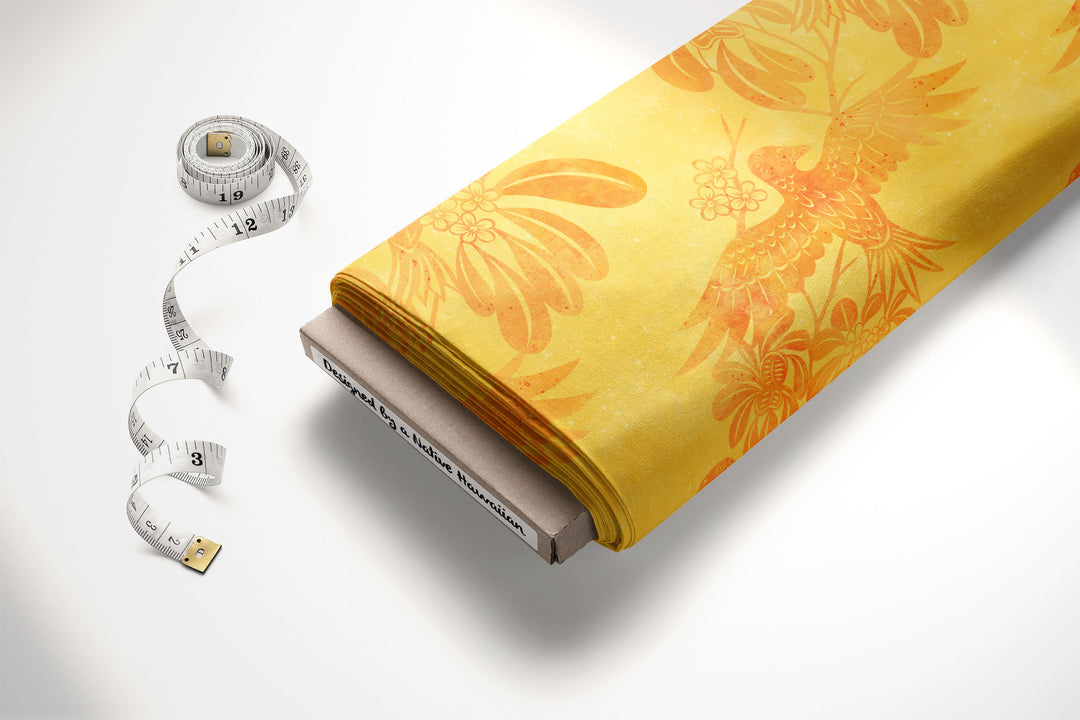 Alala & Hoawa Lenalena Fabric (Yellow)