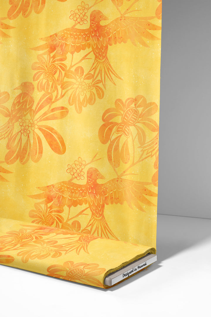 Alala & Hoawa Lenalena Fabric (Yellow)