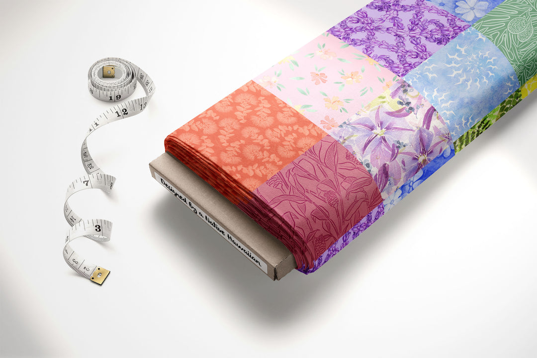 Anuenue Quilt Topper Fabric
