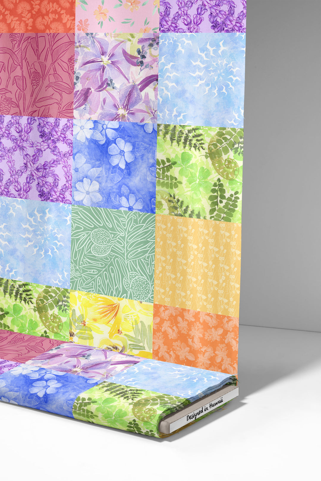 Anuenue Quilt Topper Fabric