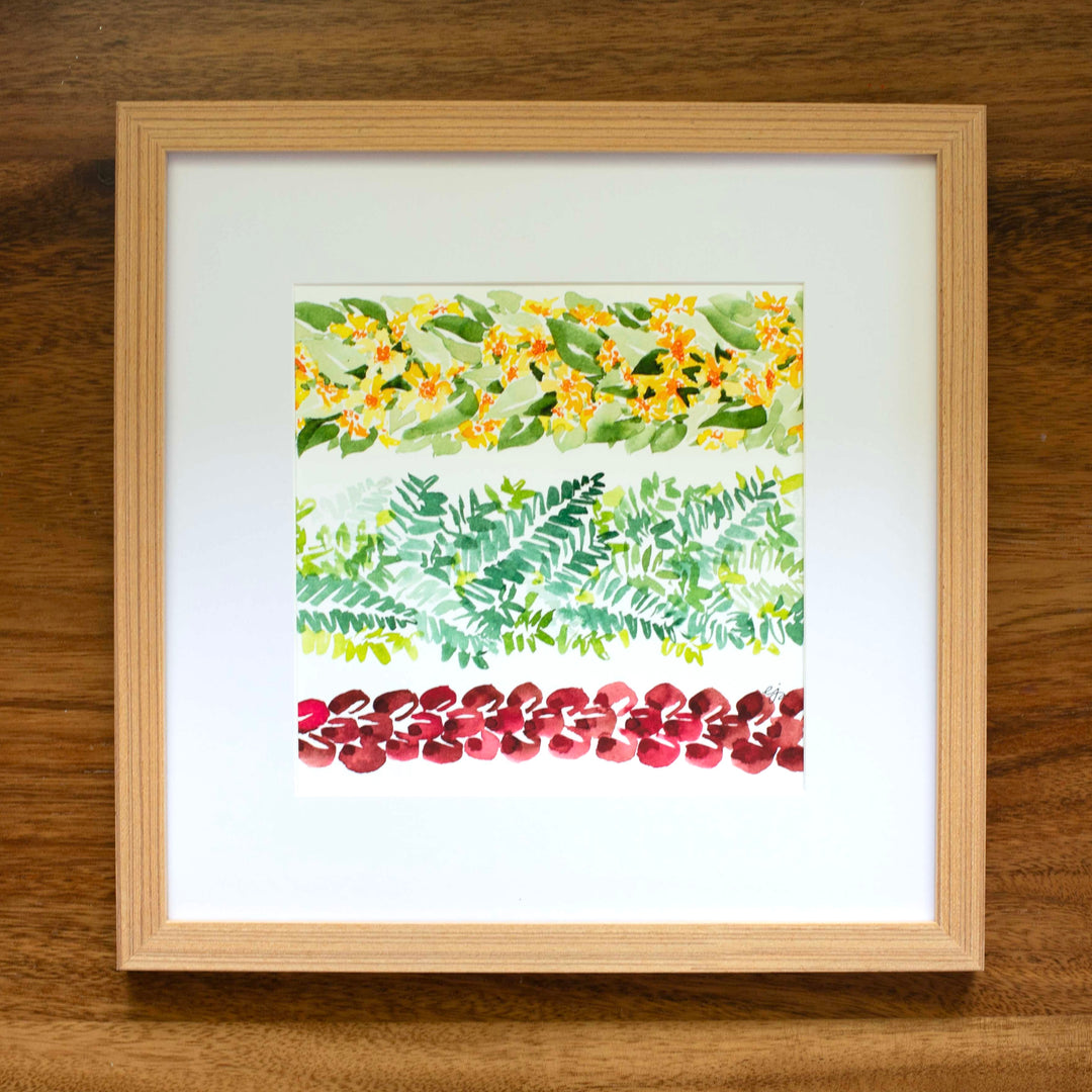 Lei Trio: Nehe, Kupukupu, Wiliwili