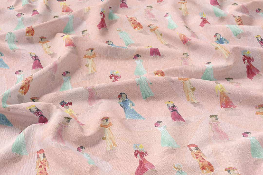 Peachy Muumuu Ladies Fabric