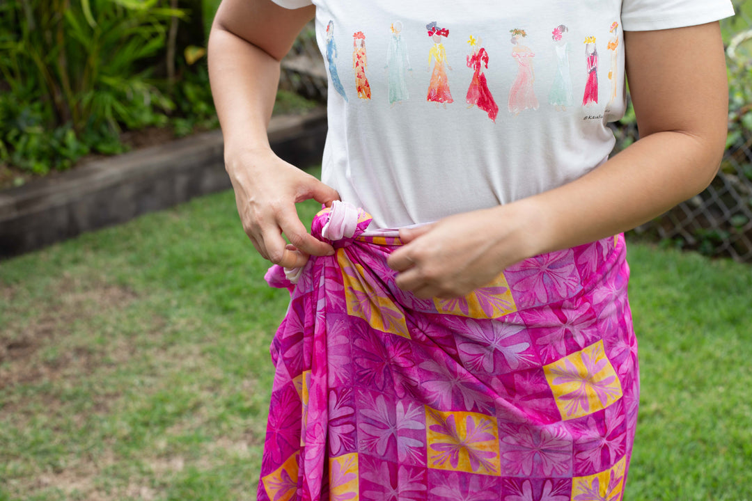 My Yellow Ginger Lei Pareu