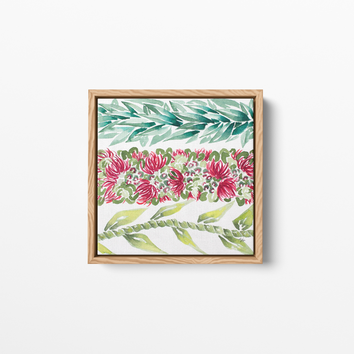 Lei Trio: Maile, Ohia Lehua, Ki