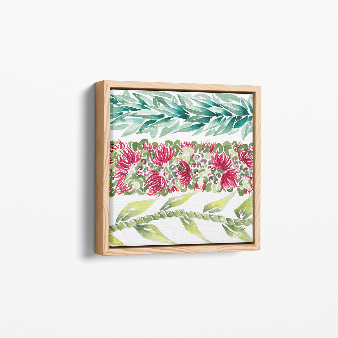 Lei Trio: Maile, Ohia Lehua, Ki