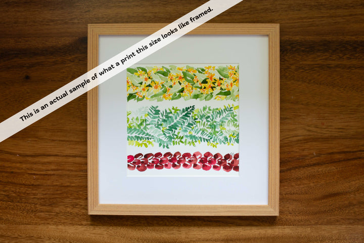 Lei Trio: Maile, Ohia Lehua, Ki