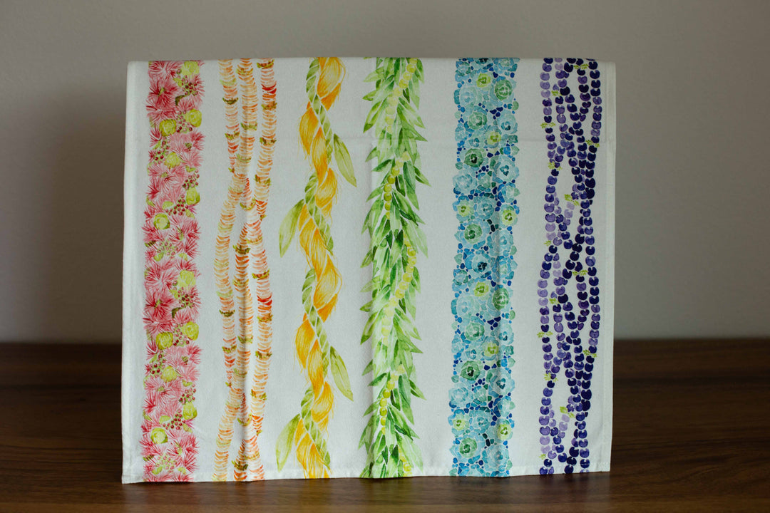 Lei Anuenue Tea Towels