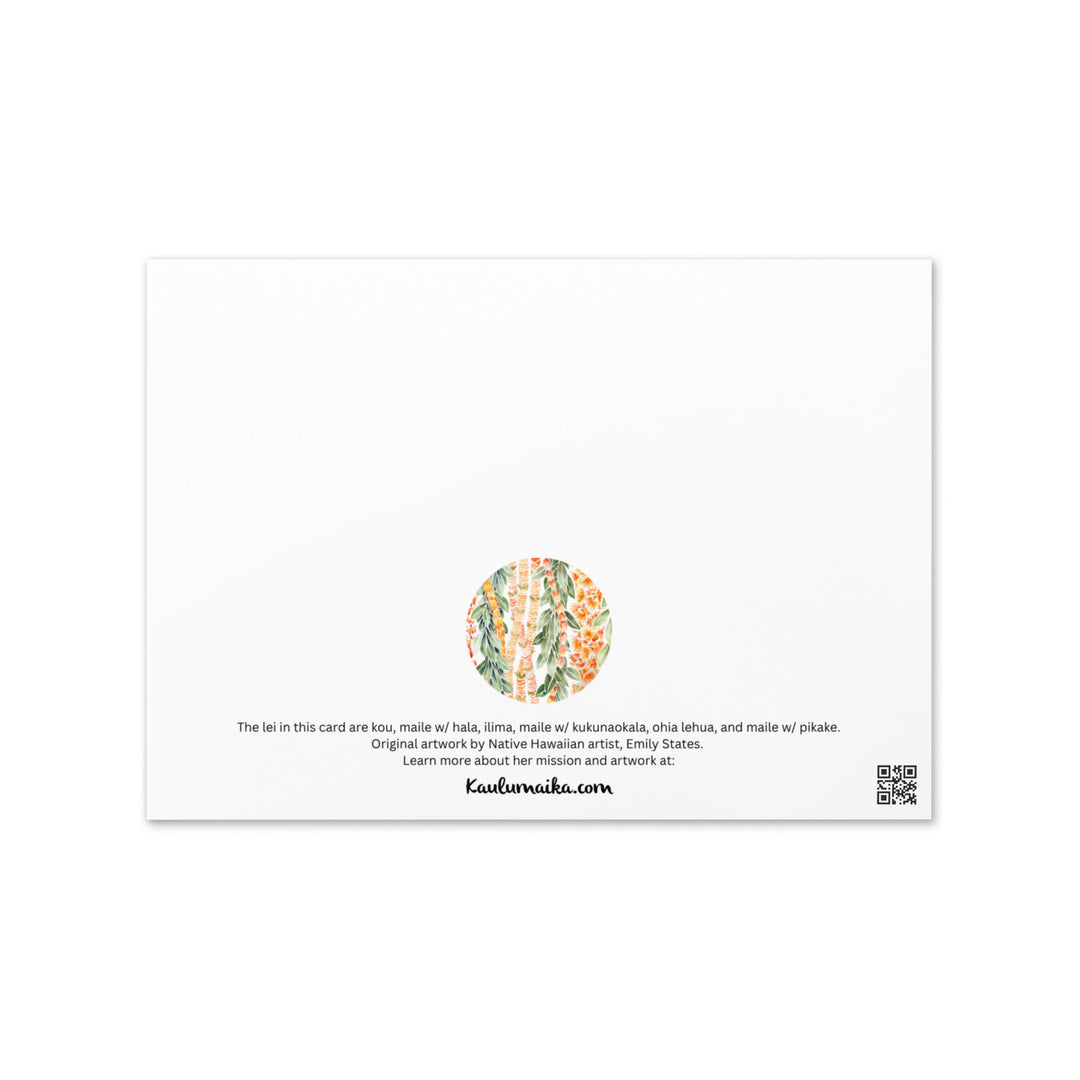 Lei Alani Greeting Card