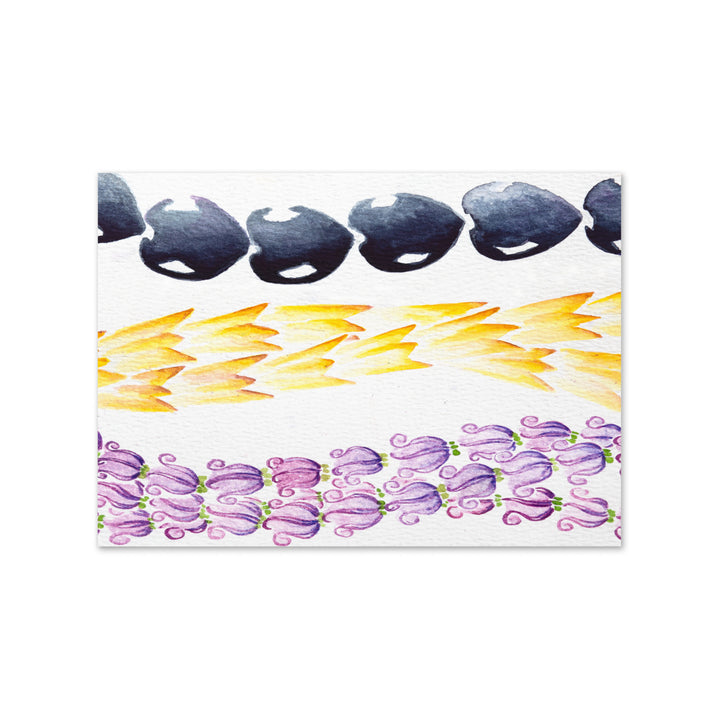 Kukui, Hala, & Pua Kalaunu Lei Greeting Card