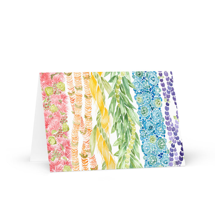 Lei Anuenue Greeting Card