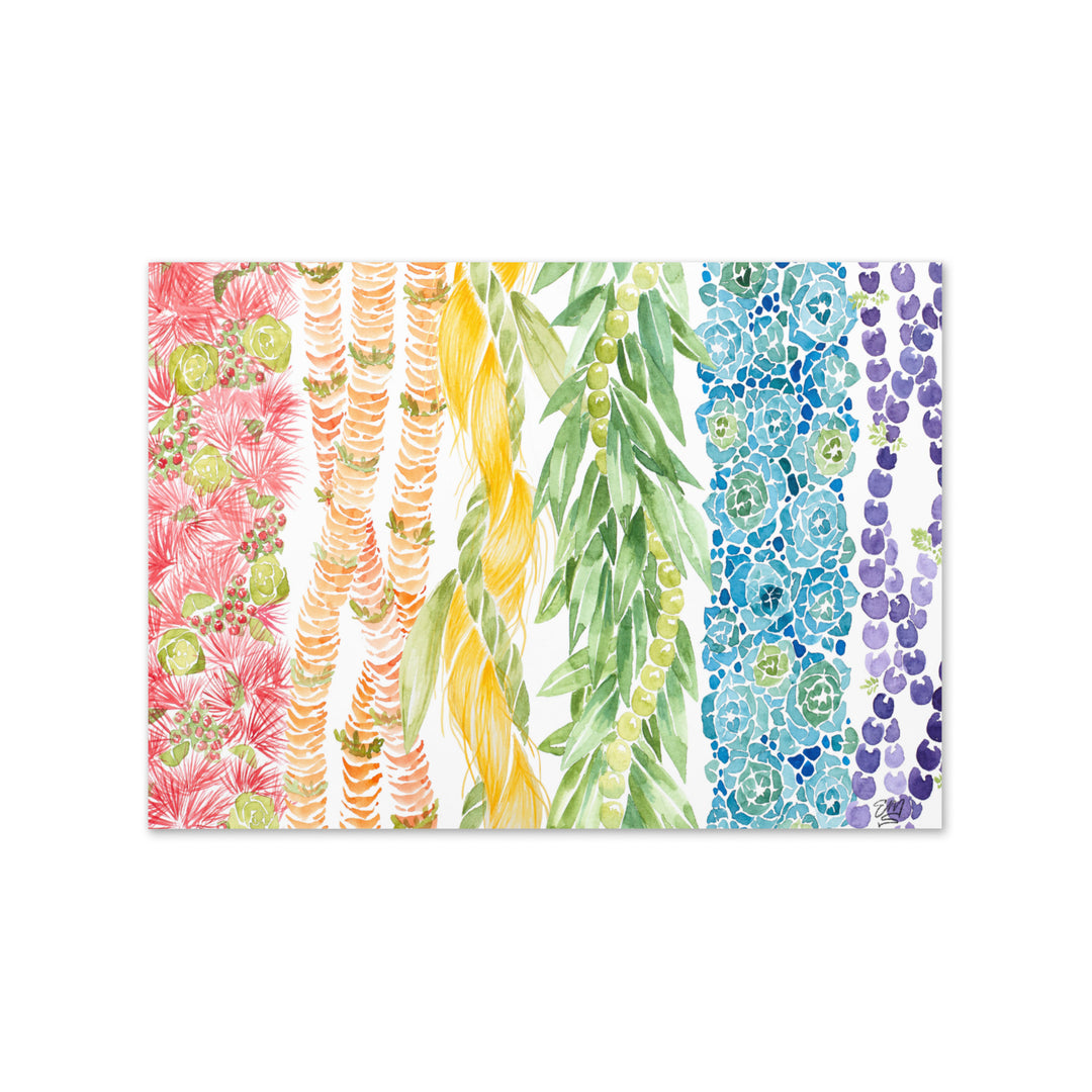 Lei Anuenue Greeting Card