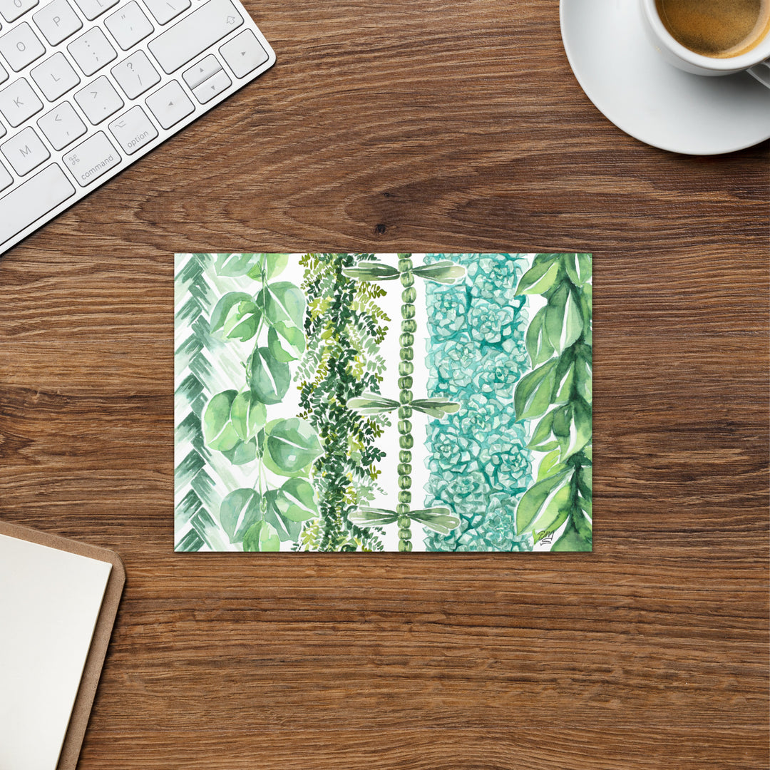 Lei Omaomao Greeting Card