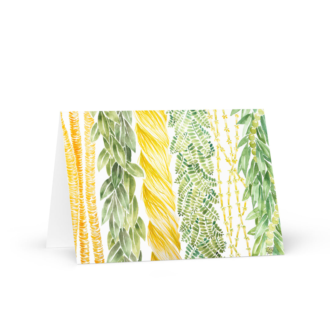 Lei Gula Greeting Card