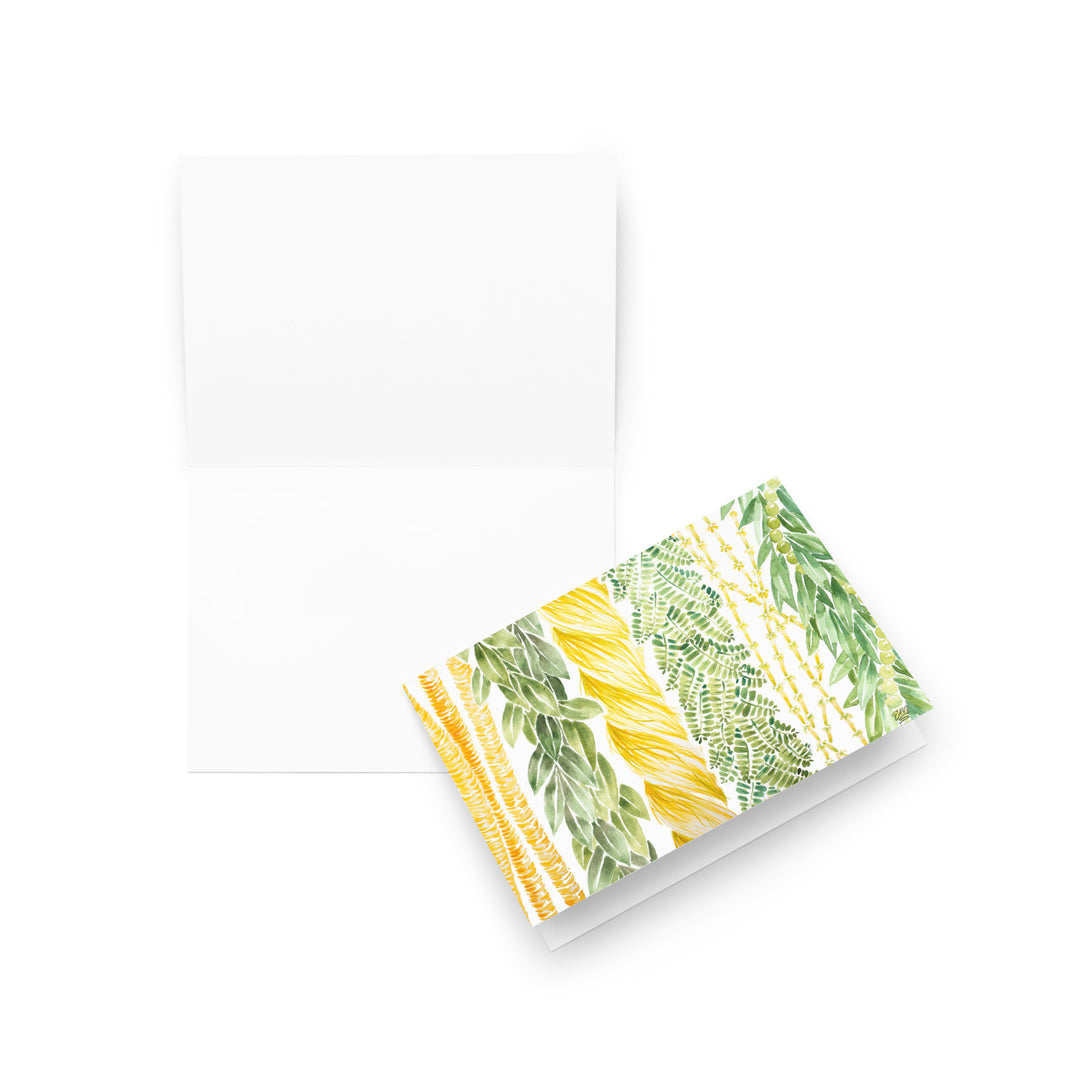 Lei Gula Greeting Card