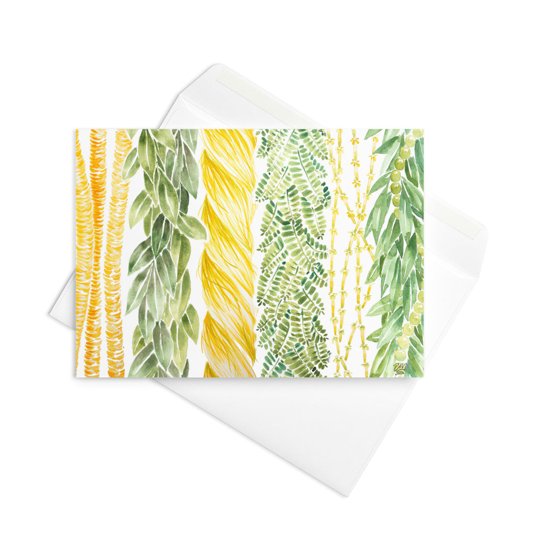Lei Gula Greeting Card