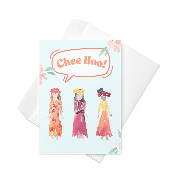 Muumuu Ladies Greeting Card Set of 5