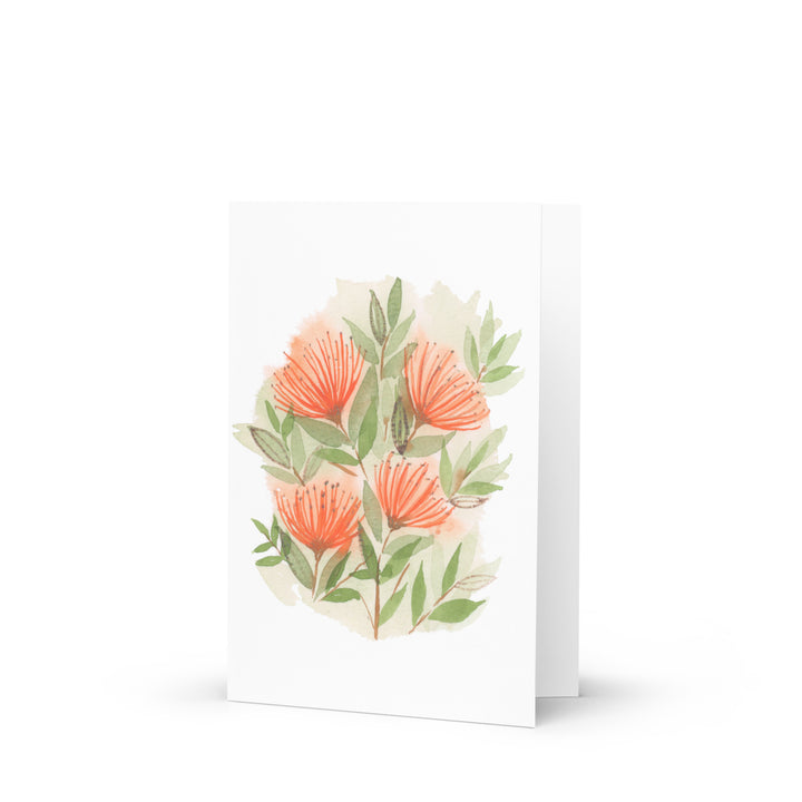 Ohia Lehua Greeting Card