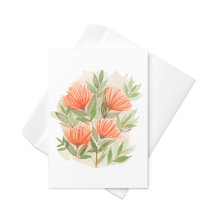Ohia Lehua Greeting Card