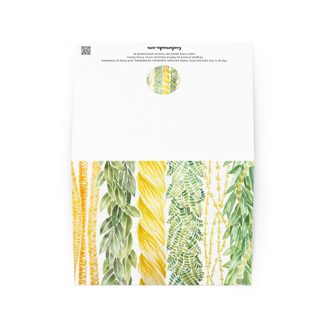 Lei Gula Greeting Card