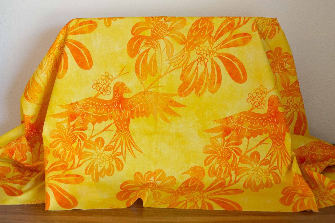 Alala & Hoawa Lenalena Fabric (Yellow)