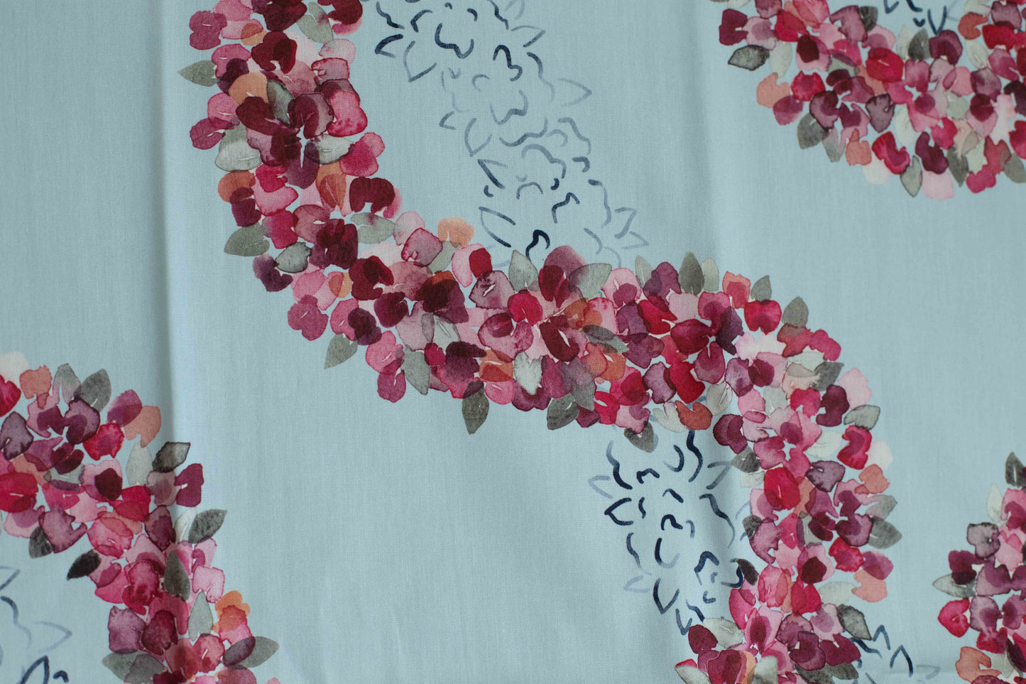 Lei Aalii Fabric