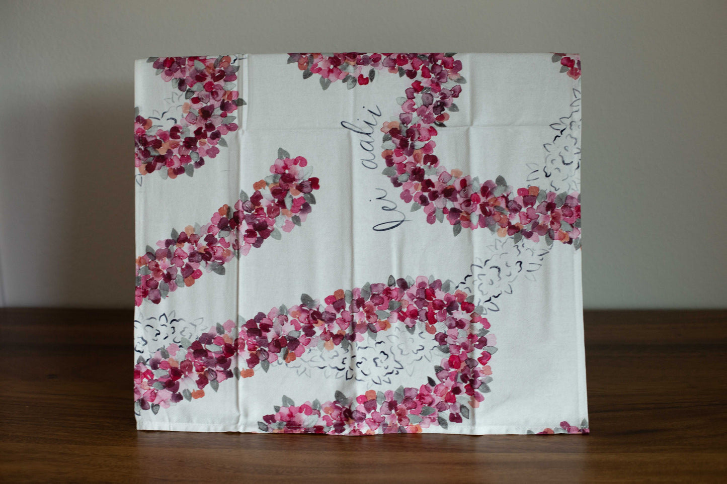 Lei Aalii Tea Towels