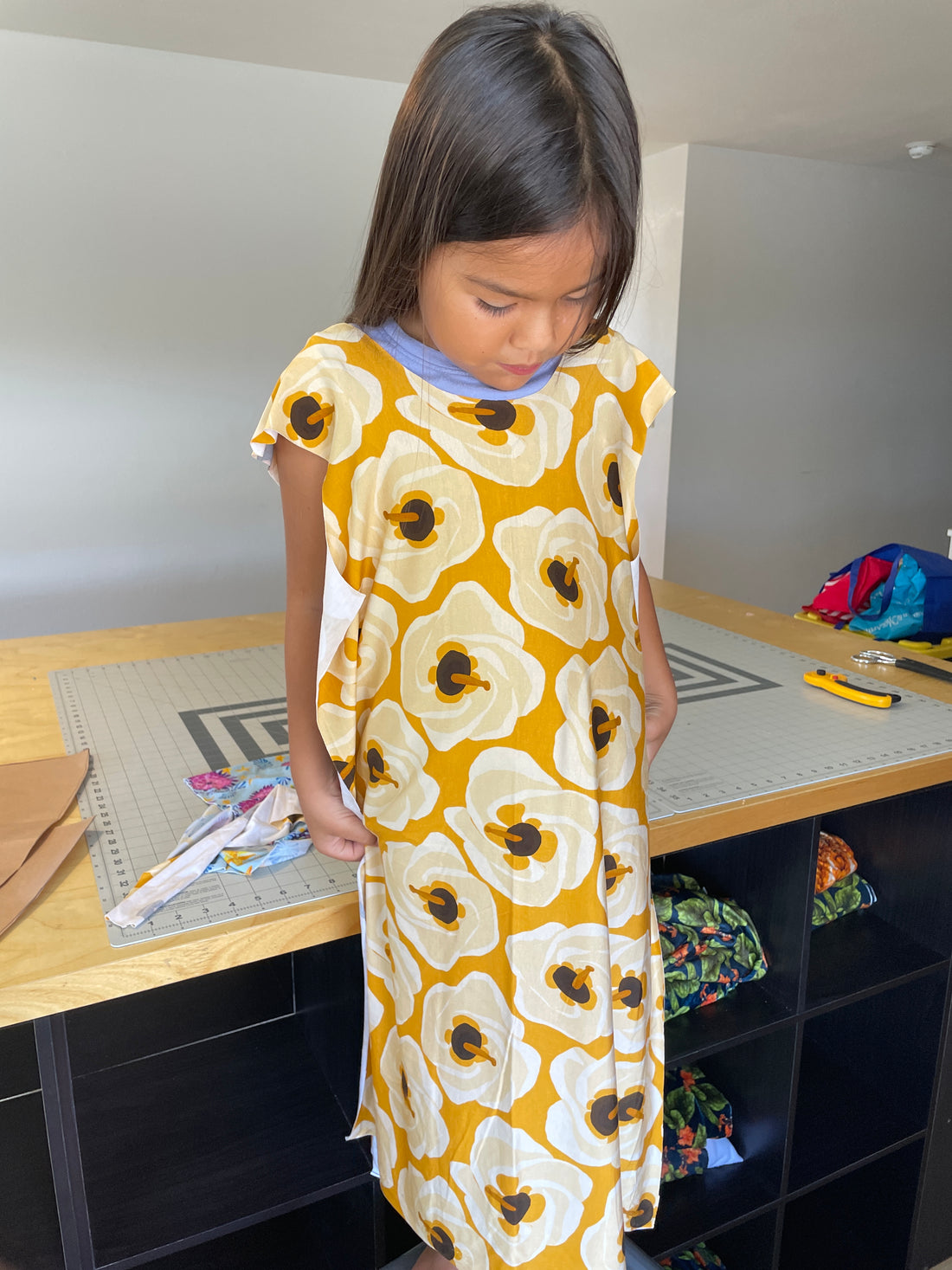 Simple Pili Pajama Dress - If I can make this, you can too
