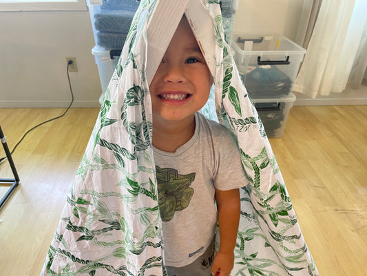 Simple (Not-So-Simple) DIY Kids’ Tent