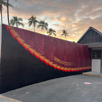 Ironman Kailua Kona Mural