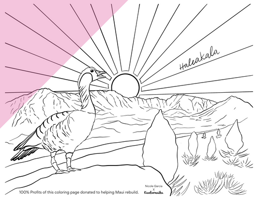 Aloha for Maui Coloring Pages