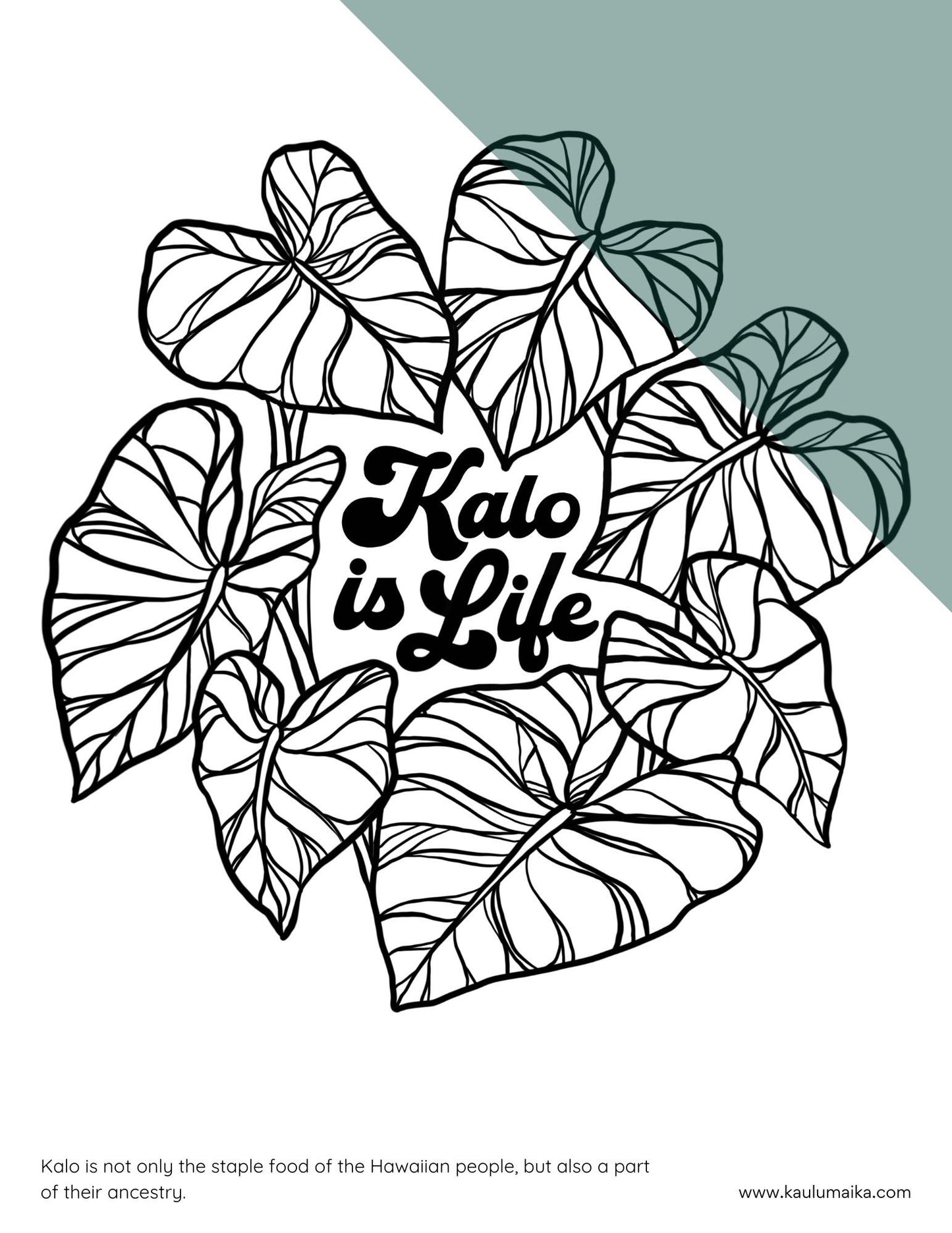 Kalo Coloring Pages