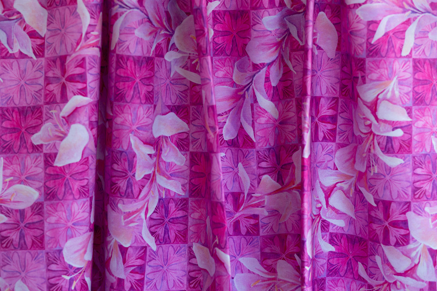 Quilted Lei Awapuhi Fabric