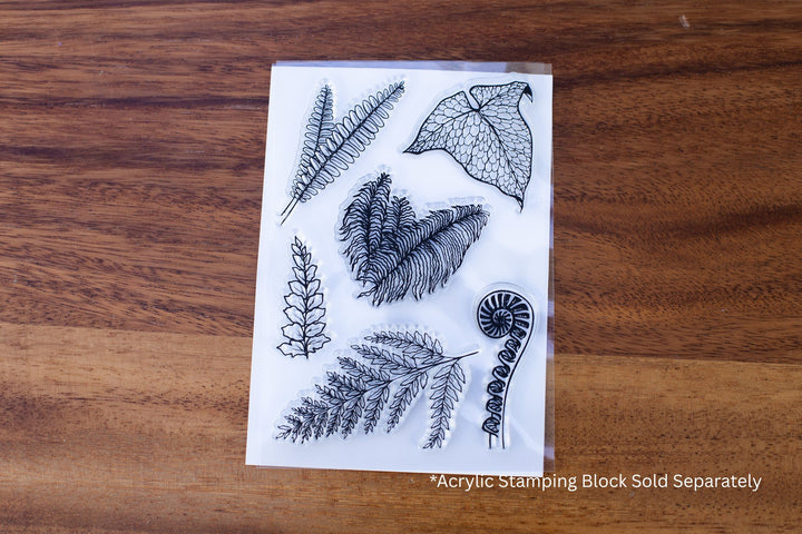 Native Hawaiian Ferns Stamp Set