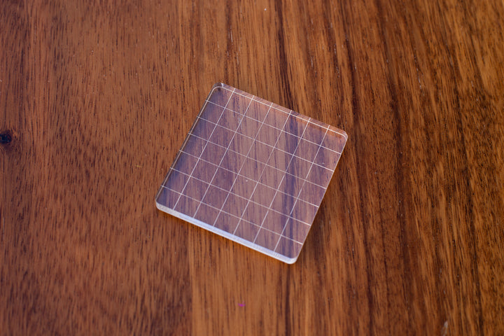 Small Acrylic Stamping Block