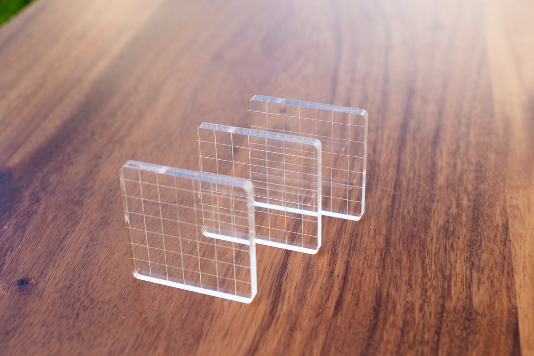 Small Acrylic Stamping Block