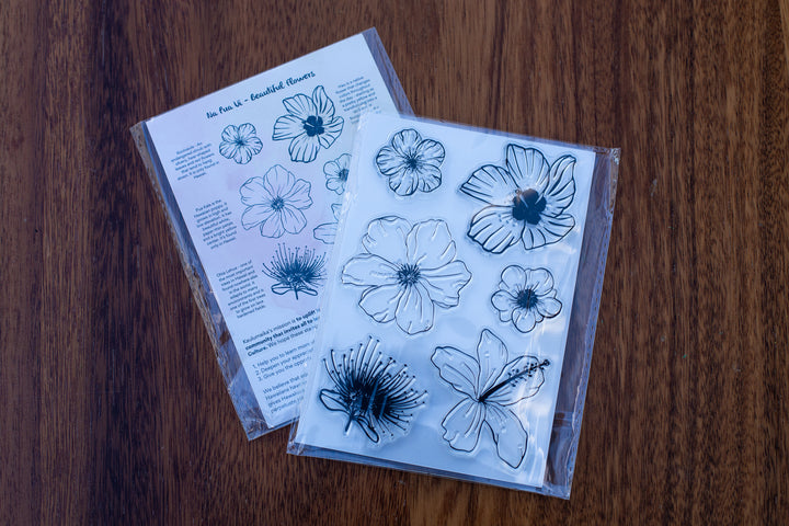 Na Pua Hawaii Stamp Set of 6