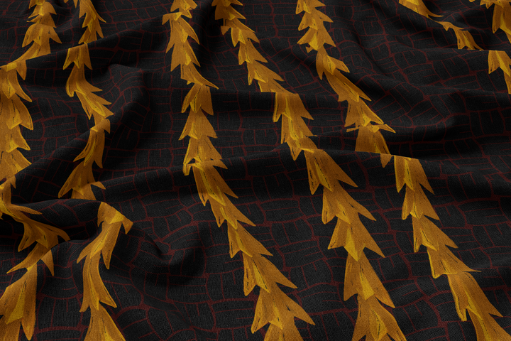 **PREORDERS** Lei Hala Eleele Fabric **PREORDERS**