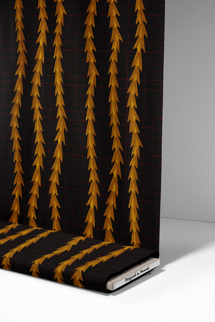 **PREORDERS** Lei Hala Eleele Fabric **PREORDERS**