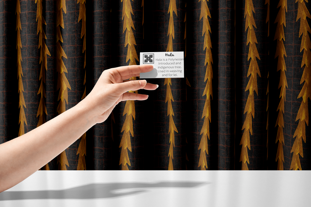 **PREORDERS** Lei Hala Eleele Fabric **PREORDERS**