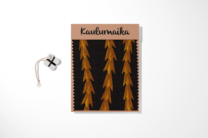 **PREORDERS** Lei Hala Eleele Fabric **PREORDERS**