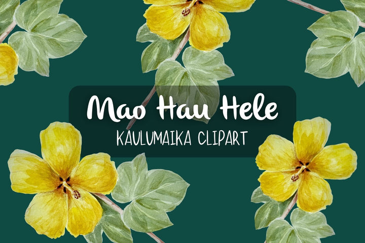 Mao Hau Hele Clipart