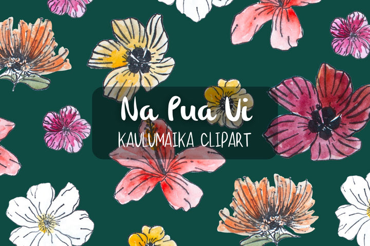 (HE) Na Pua Ui Clipart