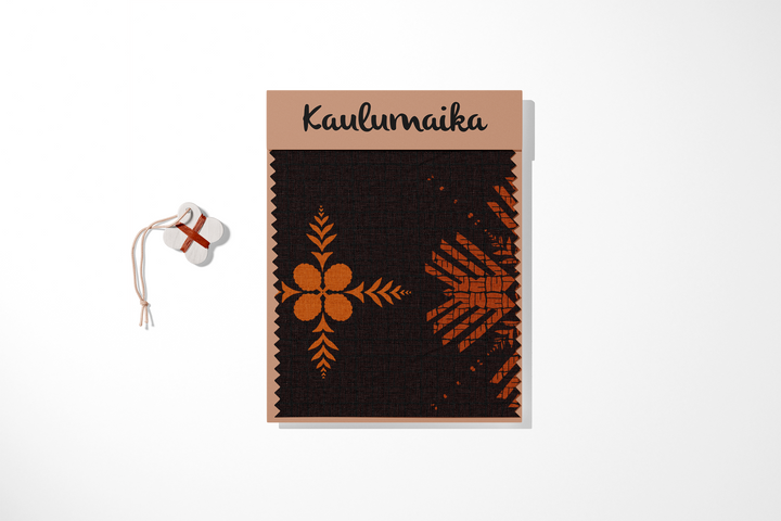 **PREORDERS** Quilted Hala & Hinano Brown Fabric **PREORDERS**