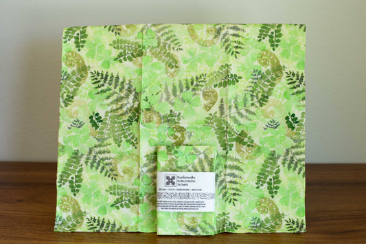 Native Hawaiian Plants - Omaomao (Green) Tea Towels